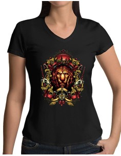 Camiseta Harry Potter de mujer Gryffindor Wizard