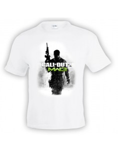 Camiseta Modern Warfare 3 (Front) Blanca Manga corta