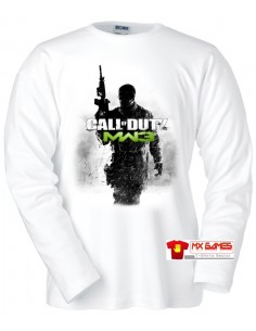 Camiseta Modern Warfare 3 (Front) Blanca Manga Larga