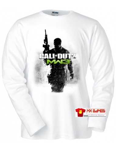 Camiseta Modern Warfare 3 (Front) Blanca Manga Larga