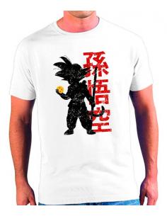 Camiseta Goku Bastón 2