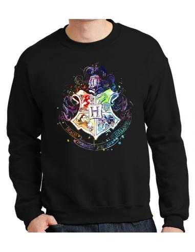 Sudadera Harry Potter Hogwarts Acuarela