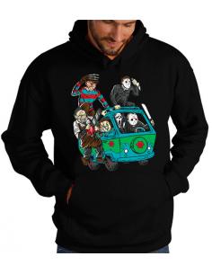 Sudadera terror malos en furgo
