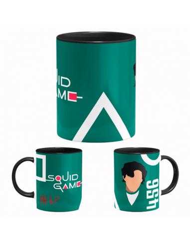 Taza El Juego del Calamar Jugador 456