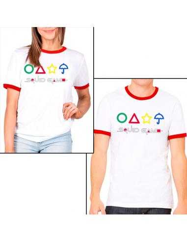 Camiseta Ringer El Juego del Calamar...
