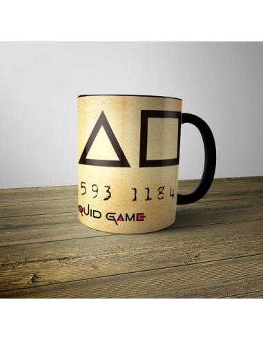 Taza El Juego del Calamar Tarjeta de...