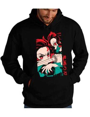 Sudadera Kimetsu no Yaiba Tanjiro con...