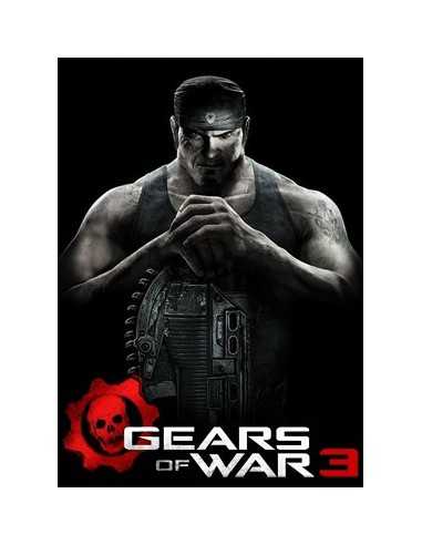 Camiseta Gears of War 3 Markus negra manga larga Camiseta Gears of War 3 Markus negra manga larga