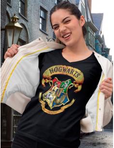 Camiseta de mujer Hogwarts... 2