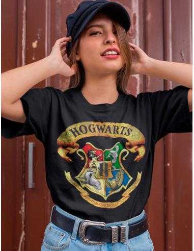 Camiseta Hogwarts emblema Camiseta Hogwarts emblema