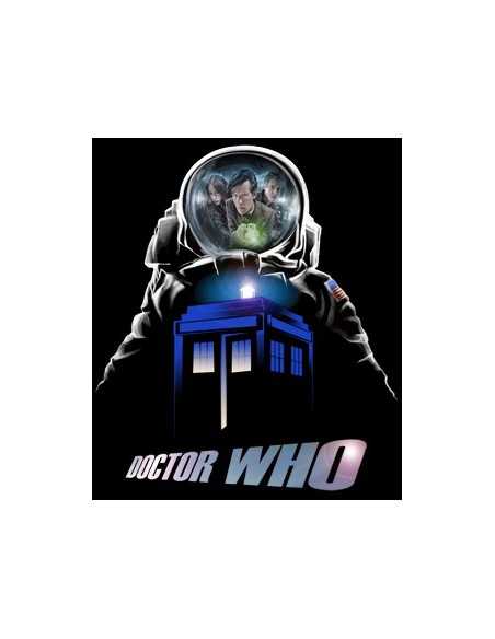 Camiseta Doctor Who astronauta manga larga