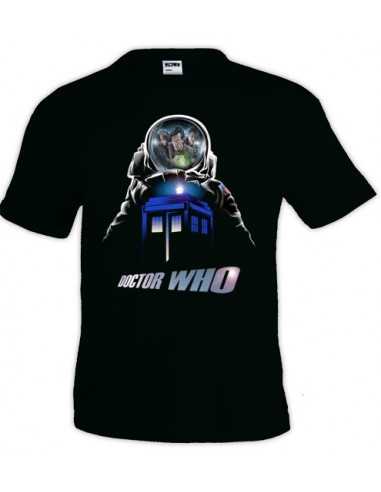 Camiseta Doctor Who astronauta manga corta