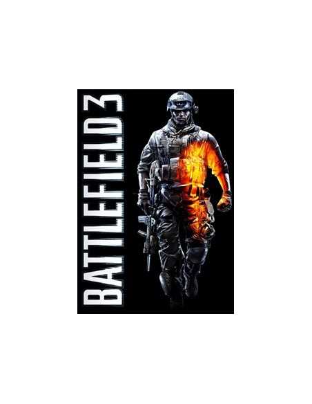 Camiseta Battlefield 3 negra manga corta