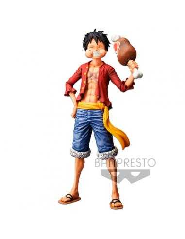 Figura Monkey D Luffy Grandista Nero...