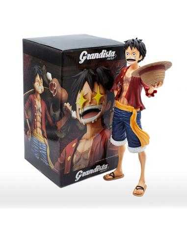 Figura Monkey D Luffy Grandista Nero...