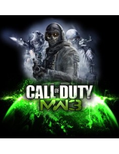 Camiseta modern Warfare 3 Ghost-Earth negra manga larga 2