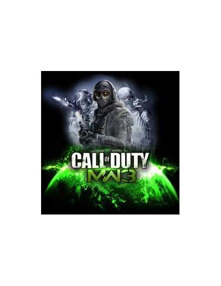 Camiseta modern Warfare 3 Ghost-Earth negra manga larga Camiseta modern Warfare 3 Ghost-Earth negra manga larga