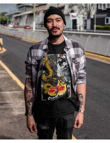 Camiseta Cobra Kai Cobra Vs Grulla