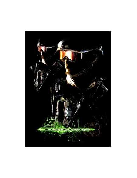 Camiseta modern Warfare Swats negra manga corta