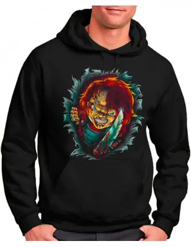 Sudadera Chucky saliendo