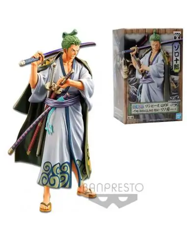 Figura Roronoa Zoro DXF Grandline de...