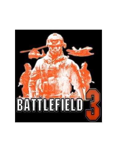 Camiseta Battlefield 3 "orange soldiers" manga corta