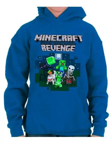 Sudadera Minecraft Revenge con capucha