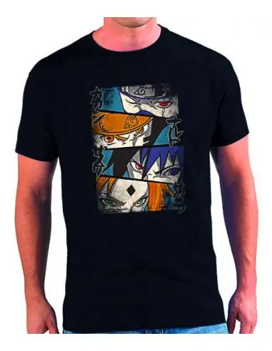Camiseta Naruto Vistas