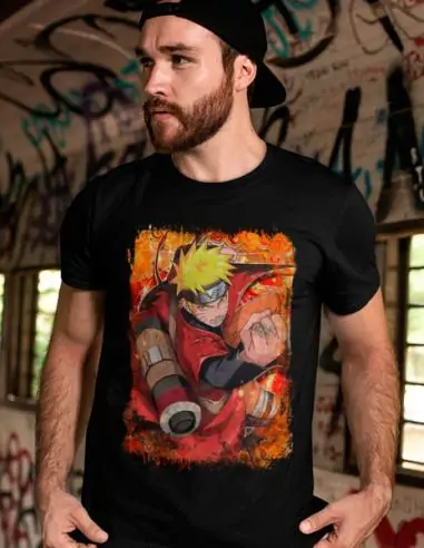 Camiseta Naruto Shippuden tapíz