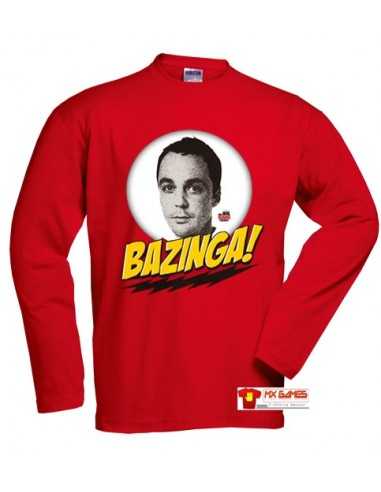 Camiseta Sheldon The Big Bang Theory manga larga