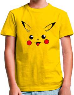 Camiseta Pokemon - Pikachu...