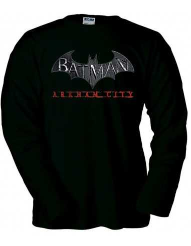 Camiseta Batman Arkham City manga larga