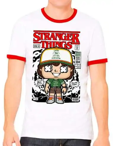 Camiseta Stranger Things Dustin Funko...
