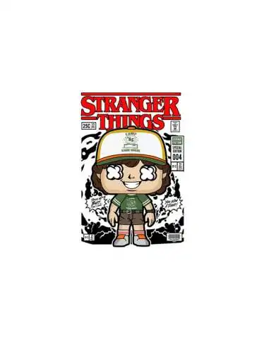 Camiseta Stranger Things Dustin Funko...