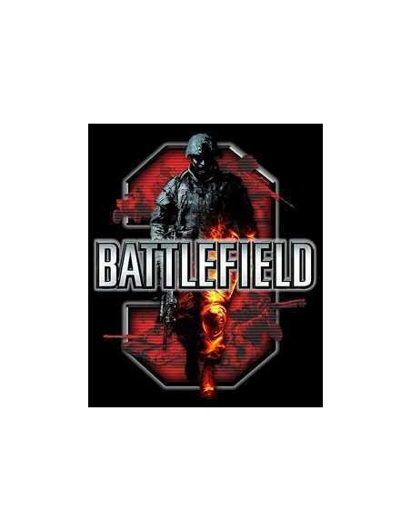 Camiseta Battlefield 3 Red, manga corta