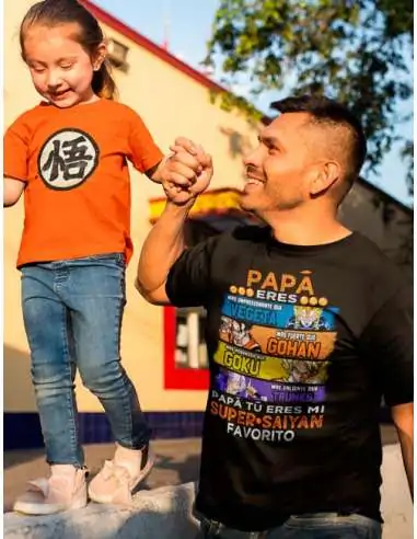 Camiseta día del padre Dragon Ball...