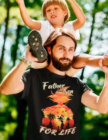 Camiseta día del padre Goku padre e hijo Camiseta día del padre Goku padre e hijo