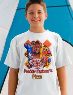Camiseta five nights at freddy's Pizza 2