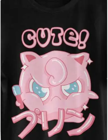 Camiseta Pokemon Jigglypuff cute!