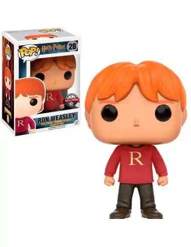 Funko Pop Ron Weasley sweater R de Ron