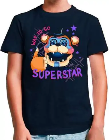 Camiseta FNAF Security Breach Superstar