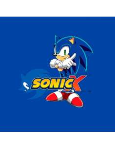 Camiseta Sonic-X Azul manga... 2