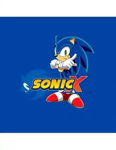 Camiseta Sonic-X Azul manga corta