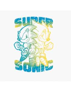Camiseta Sonic Súper Sonic art 2