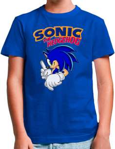 Camiseta Sonic The Hedgehog...