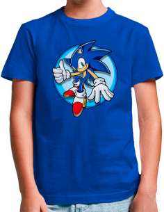 Camiseta Sonic escudo 2