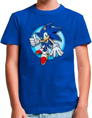 Camiseta Sonic escudo Camiseta Sonic escudo