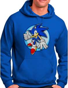 Sudadera Sonic con diseño...