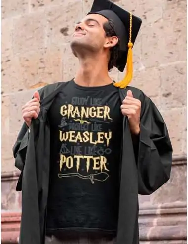 Camiseta vive como Harry Potter