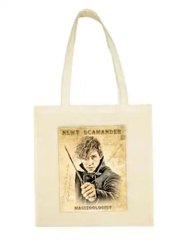 Tote Bag Newt Scamander vintage cartel